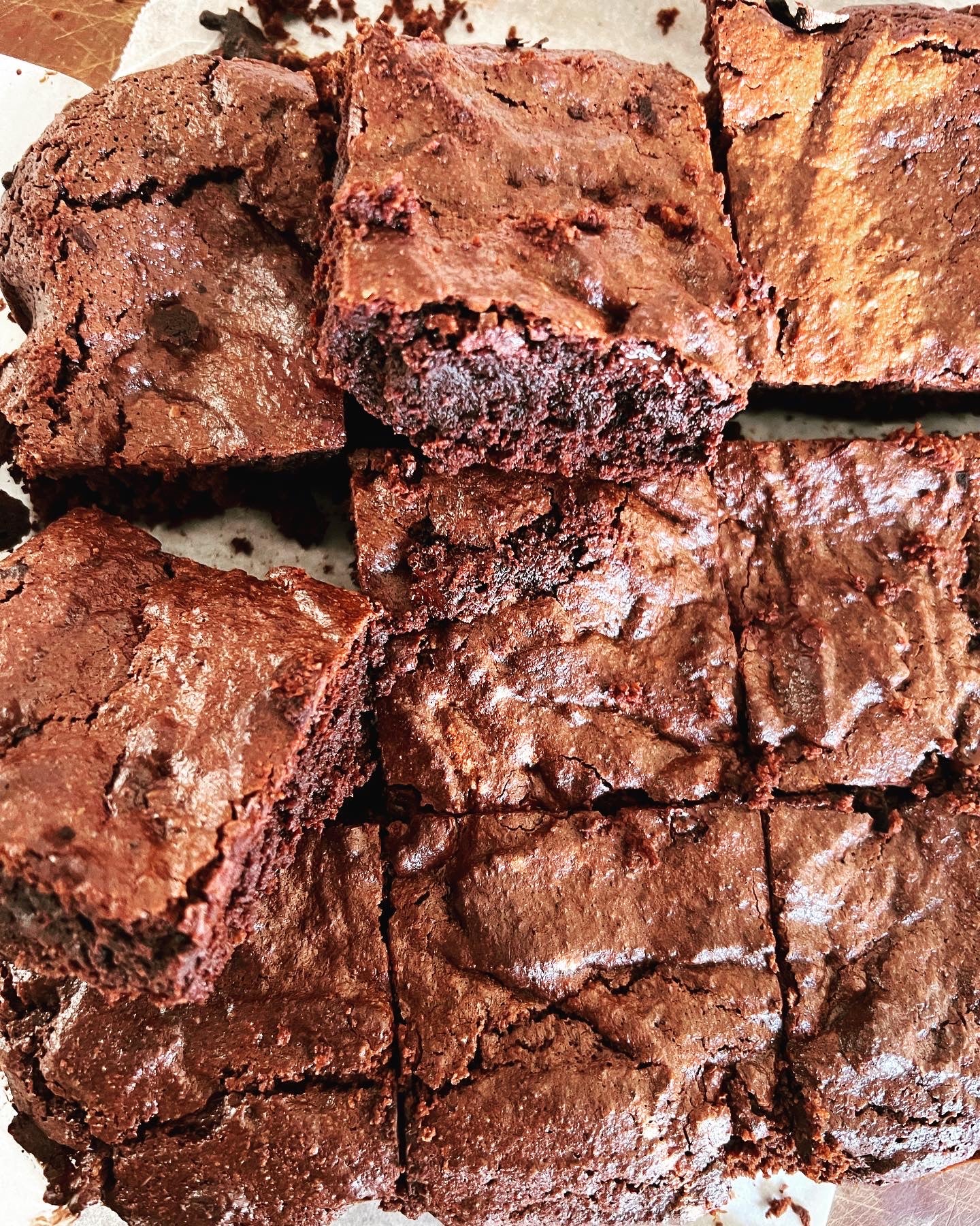 Mamamuti Gooey Flourless Chocolate Brownies